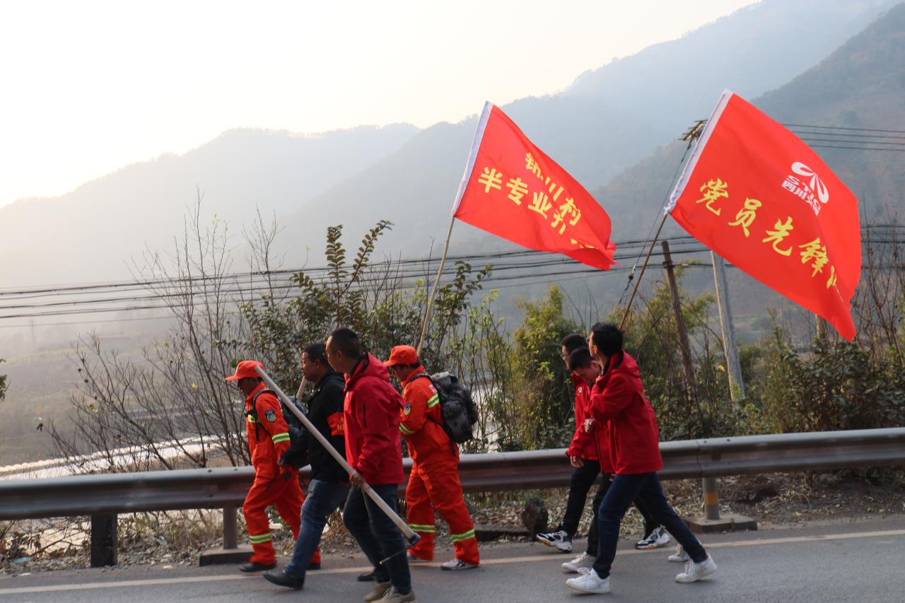 森林防火群策群防，共建平安！德會TJ1-1項目黨支部開展森林防火系列活動