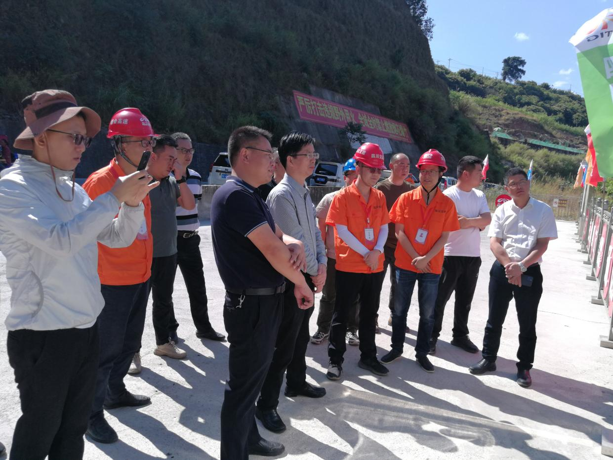 省交通廳質(zhì)監(jiān)局到德會TJ1-1項目部開展質(zhì)量安全環(huán)保綜合督查