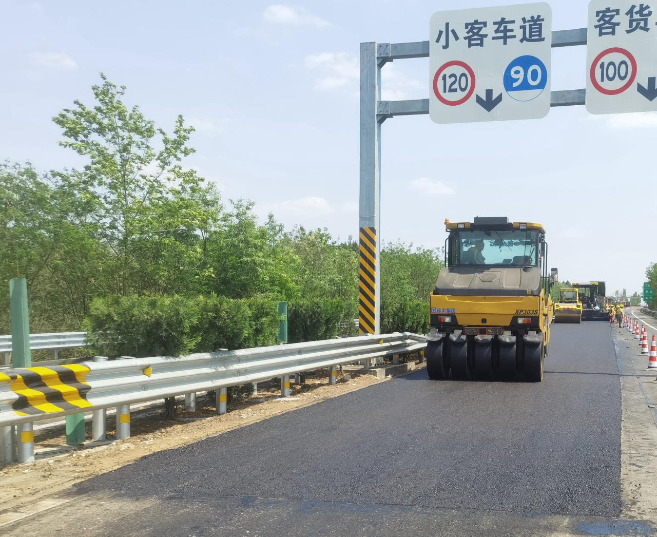 綿遂高速（綿陽段）2023年全線路基、路面大修處治專項工程正式開工